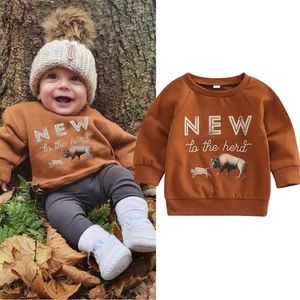Crew Neck Baby Sweatshirt